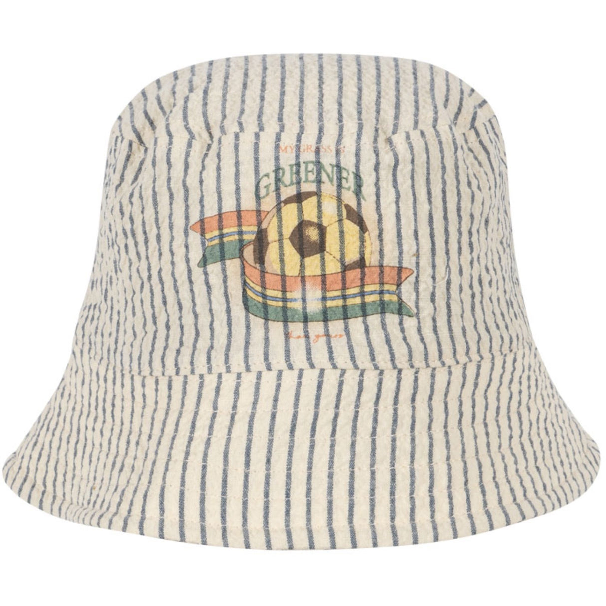 Konges Sløjd Stripe Bluie Elliot Bucket Hat Gots