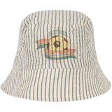 Konges Sløjd Stripe Bluie Elliot Bucket Hat Gots