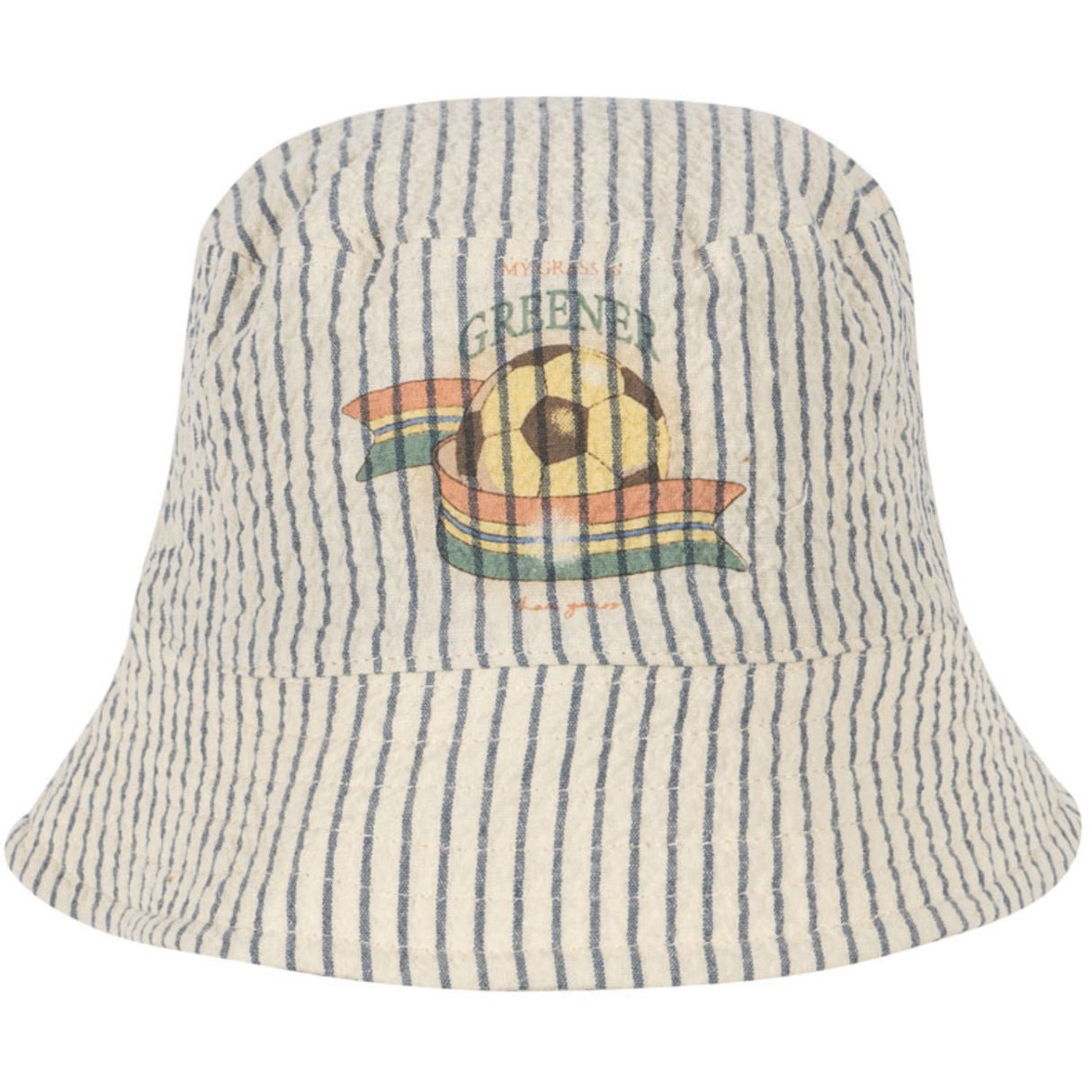 Konges Sløjd Stripe Bluie Elliot Bucket Hat Gots