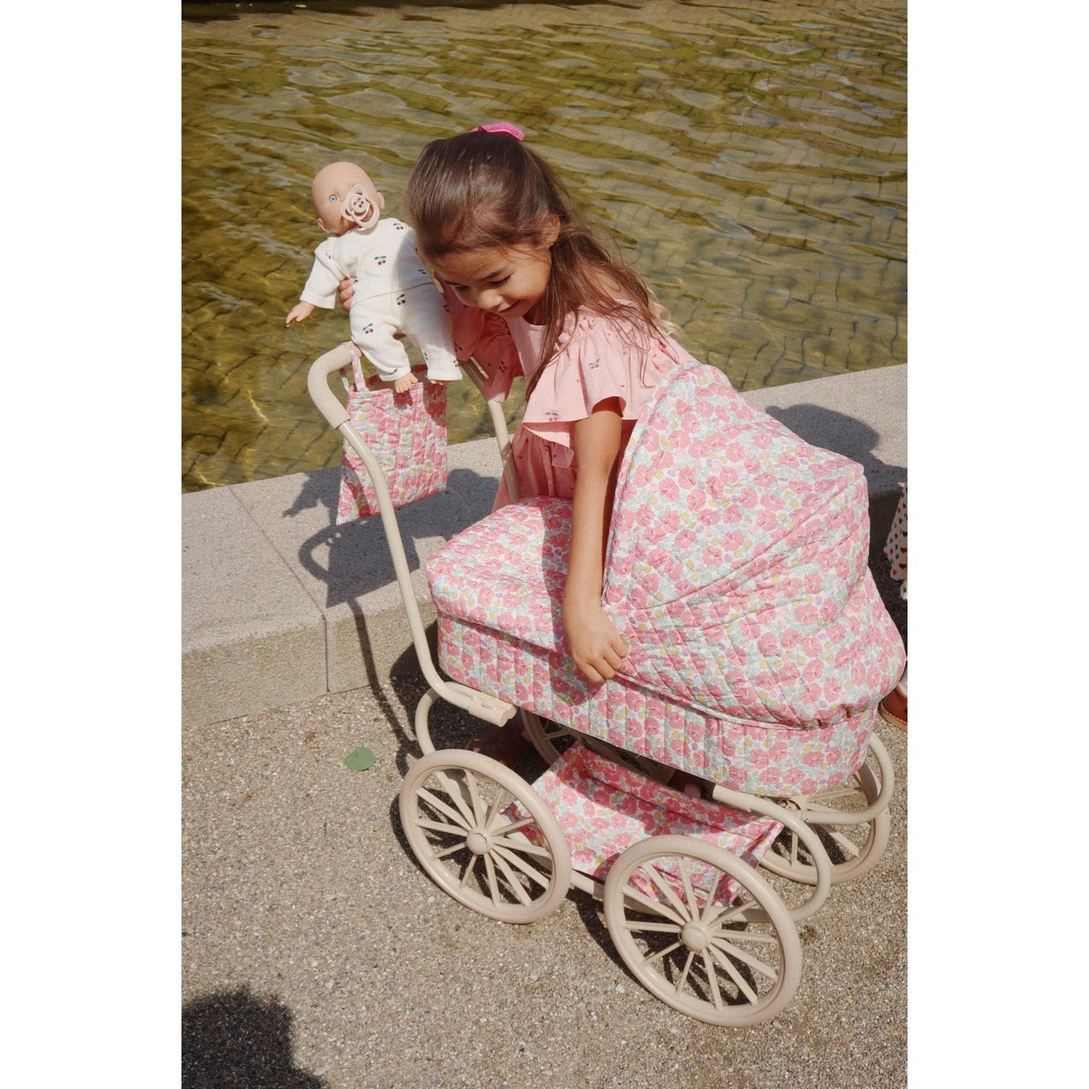 Konges Sløjd Rose Anglaise Minnie Doll Pram