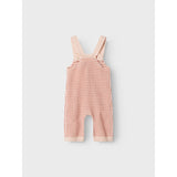 Lil'Atelier Misty Rose Nbfhalma Loose Knit Overall Lil