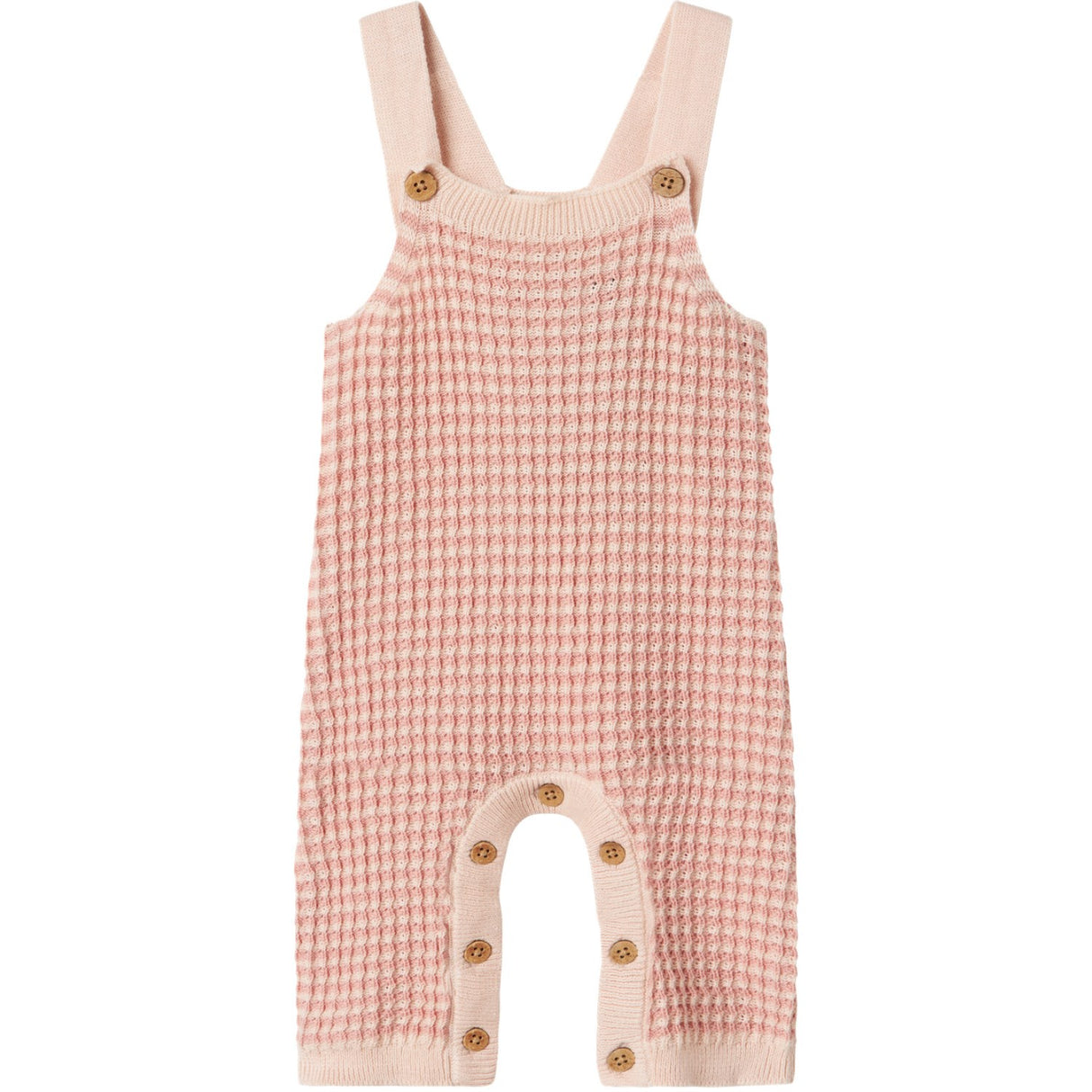 Lil'Atelier Misty Rose Nbfhalma Loose Knit Overall Lil