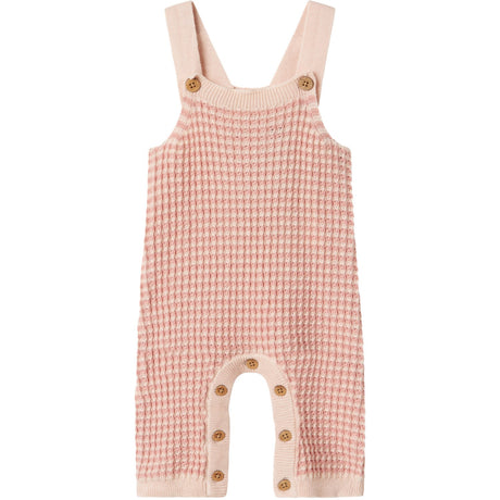 Lil'Atelier Misty Rose Nbfhalma Loose Knit Overall Lil