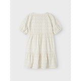 Lil'Atelier Coconut Milk Nmfhailey Ss Loose Dress Lil