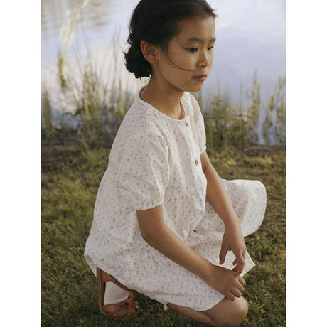 Lil'Atelier Coconut Milk Nmfhailey Ss Loose Dress Lil