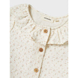 Lil'Atelier Coconut Milk Nmfhailey Ss Loose Shirt Lil