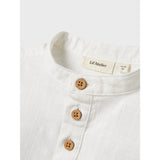 Lil'Atelier Coconut Milk Nmmhugo Ss Loose Shirt Lil