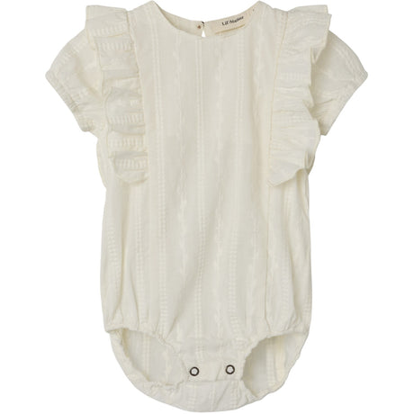 Lil'Atelier Coconut Milk Nbfjazelle Ss Loose Body Shirt Lil