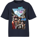 Name It Navy Blazer Super Day Nkmvoto Ss Nreg Top