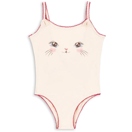 Konges Sløjd Soft Pink Kitty Swimsuit Grs