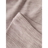 Name It Shadow Gray Nbnwax Wool Rib Leggings Noos