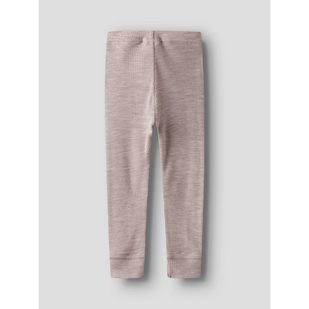 Name It Shadow Gray Nmnwax Wool Rib Leggings Noos