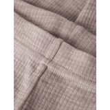 Name It Shadow Gray Nmnwax Wool Rib Leggings Noos