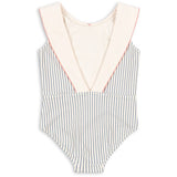 Konges Sløjd Blue Stripe Gina Swimsuit Grs