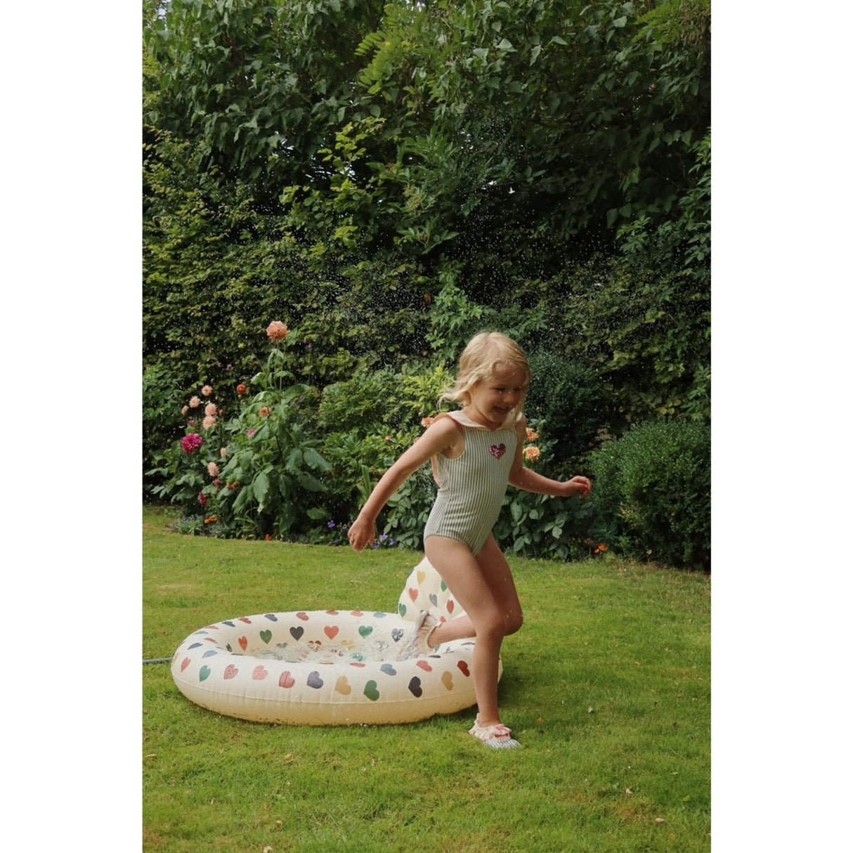 Konges Sløjd Blue Stripe Gina Swimsuit Grs