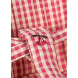 Konges Sløjd Bubblegum Check Cheeky Doll Stroller