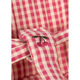 Konges Sløjd Bubblegum Check Cheeky Doll Stroller