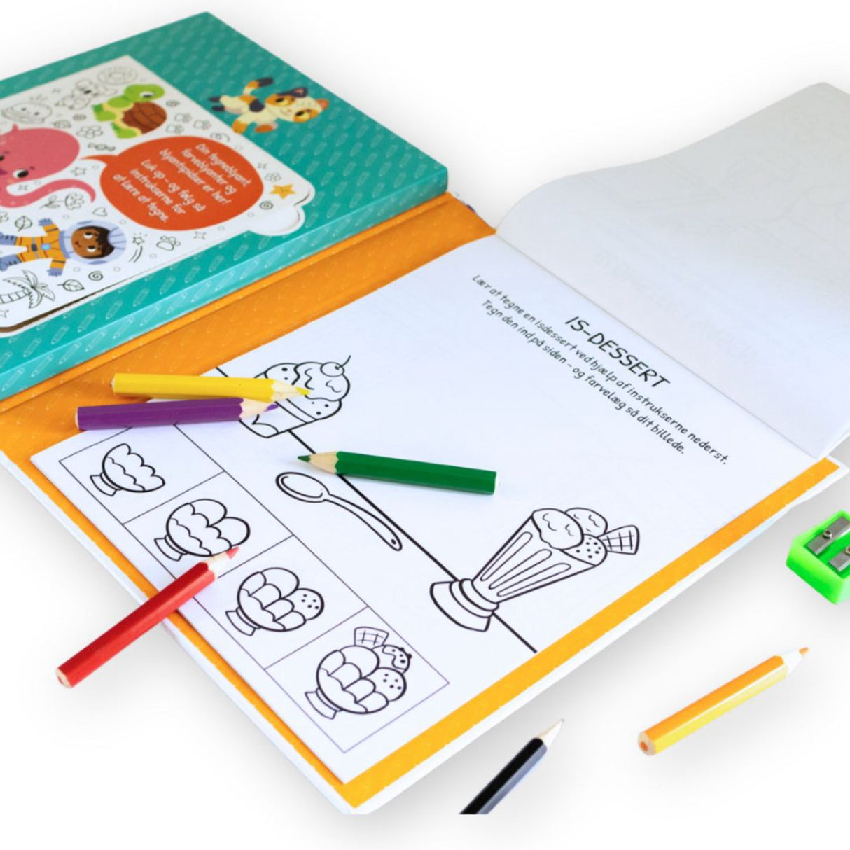 Forlaget Bolden Lær At Tegne - Og Farv Så!