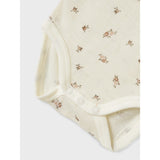 Name It Snow White Small Flowers Nbfwang Wool Needle Ls Body Noos