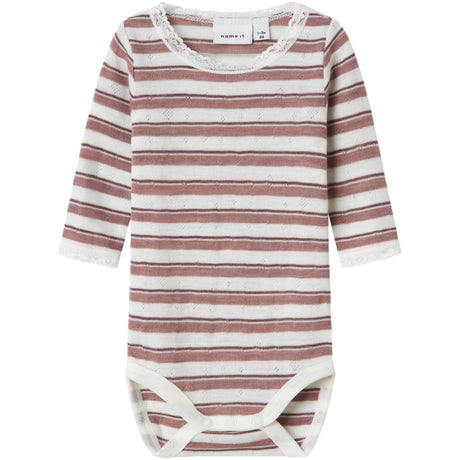 Name It Antler Snow White Nbfwang Wool Needle Ls Body Noos