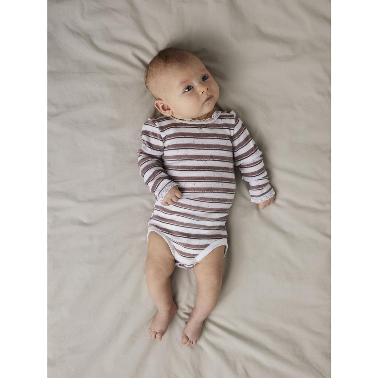 Name It Antler Snow White Nbfwang Wool Needle Ls Body Noos