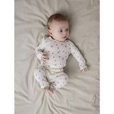 Name It Snow White Small Flowers Nbfwang Wool Needle Leggings Noos