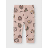 Name It Shadow Gray Unicorn Nbfwillit Wool Leggings