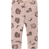 Name It Shadow Gray Unicorn Nbfwillit Wool Leggings