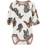 Name It Snow White Butterfly Nbfwillitus Wool Ls Body