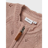 Name It Shadow Gray Nbfwrilla Wool Ls Knit Suit