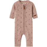 Name It Shadow Gray Nbfwrilla Wool Ls Knit Suit