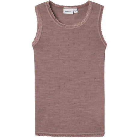 Name It Antler Nmfwang Wool Needle Tank Top