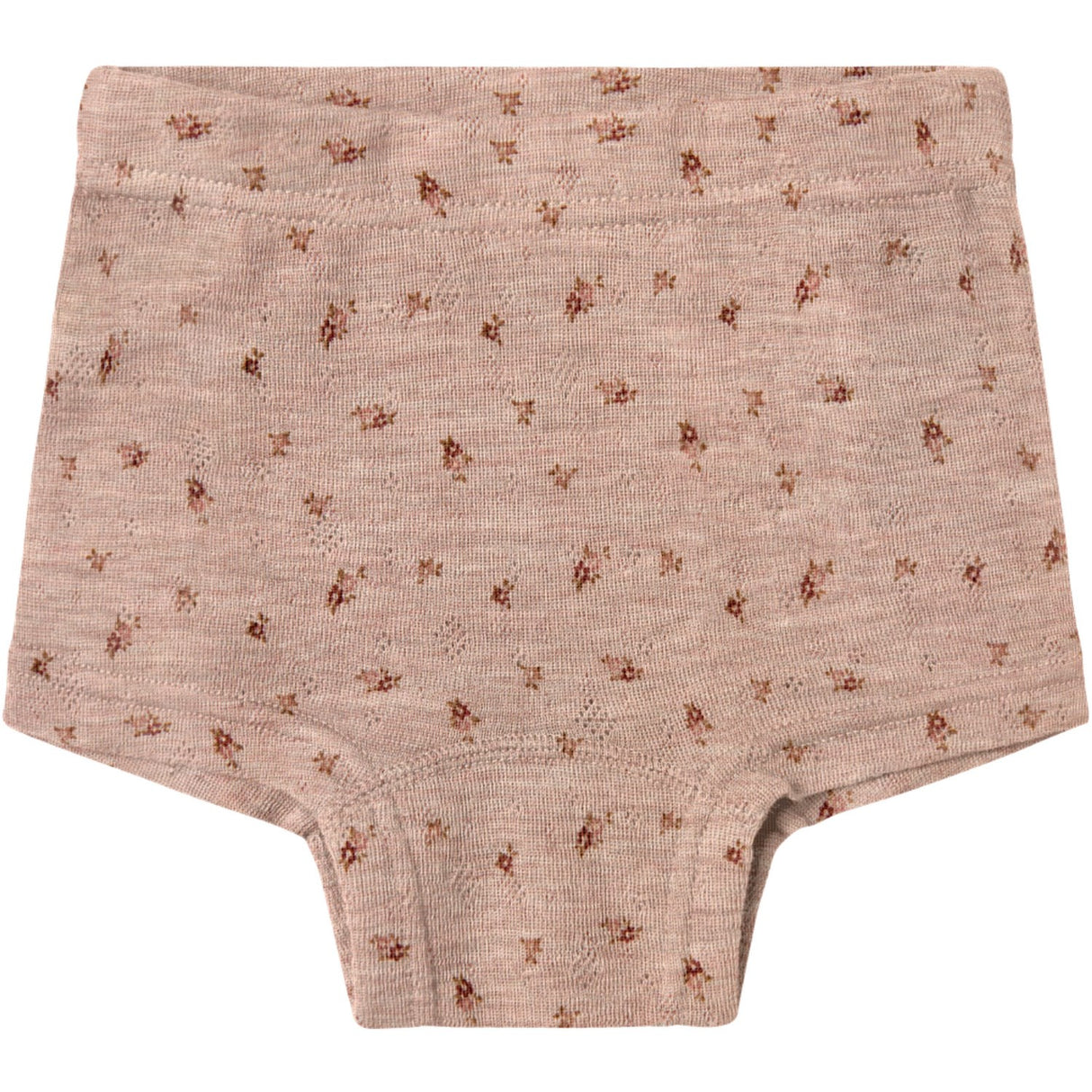 Name It Shadow Gray Small Flowers Nmfwang Wool Needle Boxer