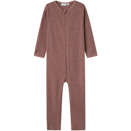 Name It Antler Nmfwang Wool Needle Nightsuit Solid