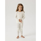 Name It Snow White Small Flowers Nmfwang Wool Needle Leggings Noos