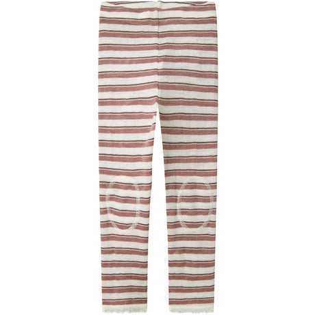 Name It Antler Snow White Nmfwang Wool Needle Leggings Noos