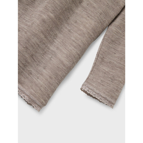 Name It Satellite Nmfwang Wool Needle Ls Top Solid Noos