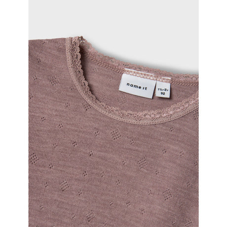 Name It Antler Nmfwang Wool Needle Ls Body Solid Noos