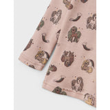 Name It Shadow Gray Unicorn Nmfwillit Wool Ls Top