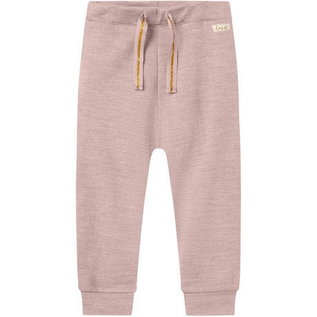 Name It Shadow Gray Gold String Nmfwesso Wool Swe Pants