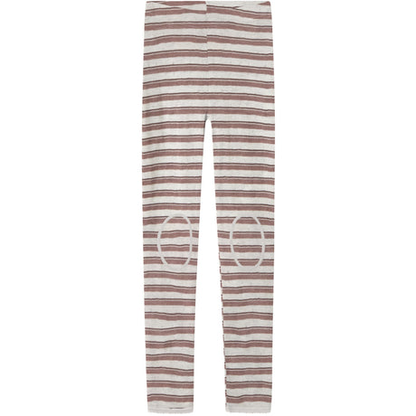 Name It Antler Snow White Nkfwang Wool Needle Leggings