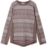 Name It Antler Snow Pattern Nkfwillto Wool Ls Top