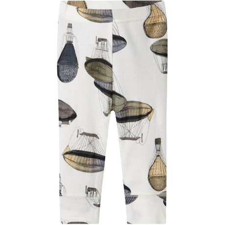 Name It Snow White Air Balloon Nbmwillitus Wool Long Johns