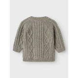 Name It Dried Sage Nbmwrilla Wool Ls Knit Card