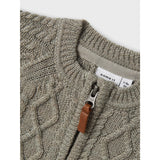 Name It Dried Sage Nbmwrilla Wool Ls Knit Suit