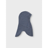Name It Folkstone Gray Nbmwmino Wool Bru Balaclava