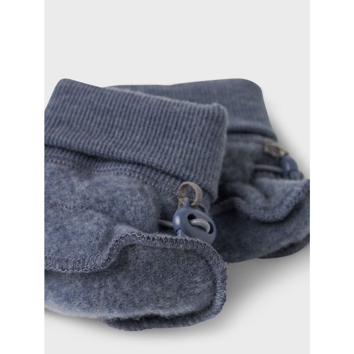 Name It Folkstone Gray Nbmwmino Wool Bru Slippers