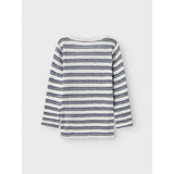 Name It Folkstone Gray Snow White Nmmwang Wool Needle Ls Top Noos