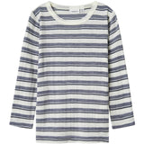 Name It Folkstone Gray Snow White Nmmwang Wool Needle Ls Top Noos