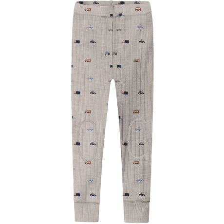 Name It Nacreous Cloud Small Cars Nmmwang Wool Needle Long Johns Noos